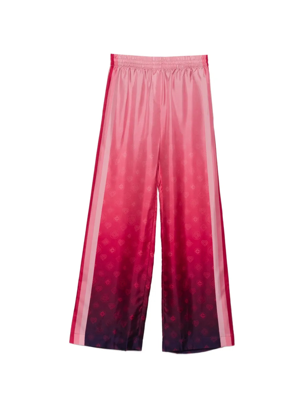 Gestreifte Hose mit Farbverlauf