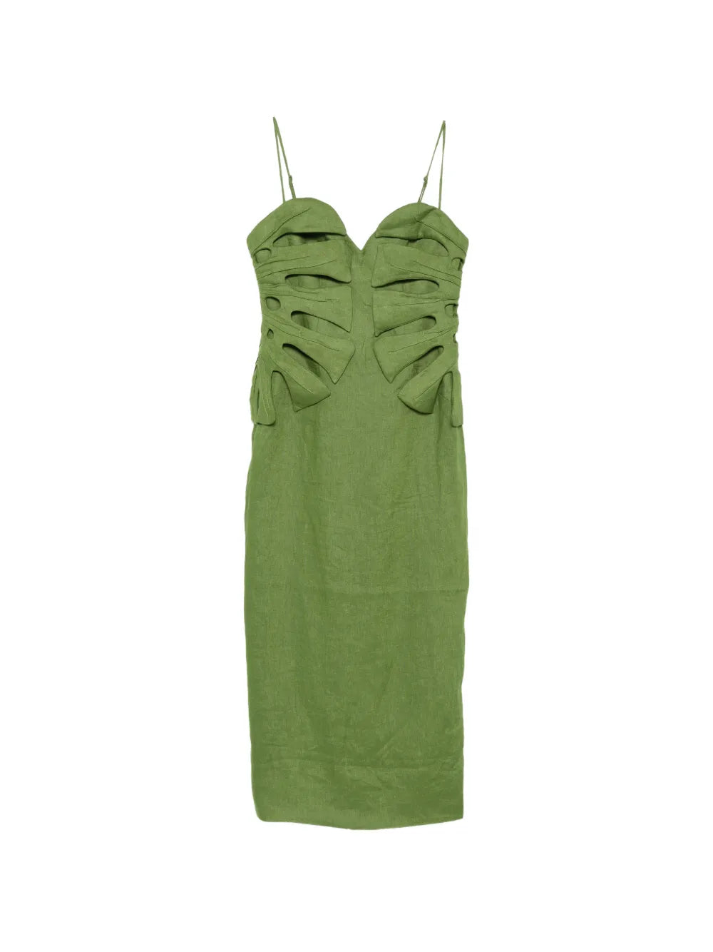 Monstera Leaf Maxikleid