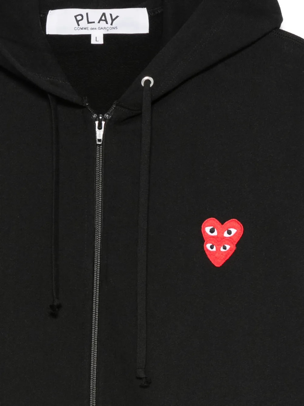 SWEATSHIRT DOUBLE RED EMBLEM