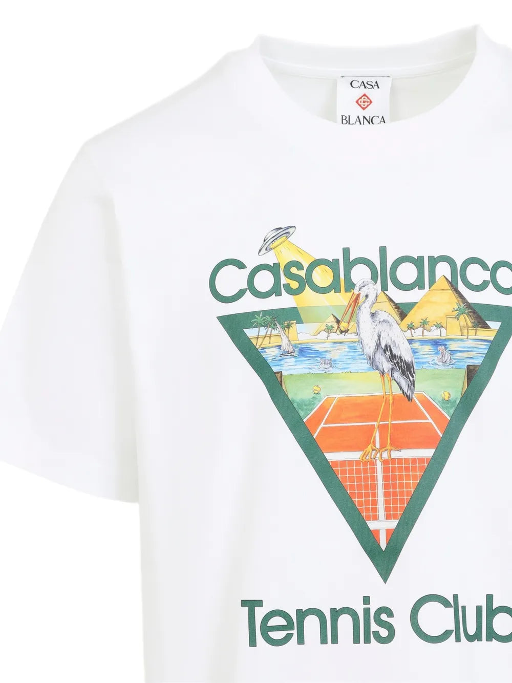 T-Shirt mit "Tennis Club"-Print