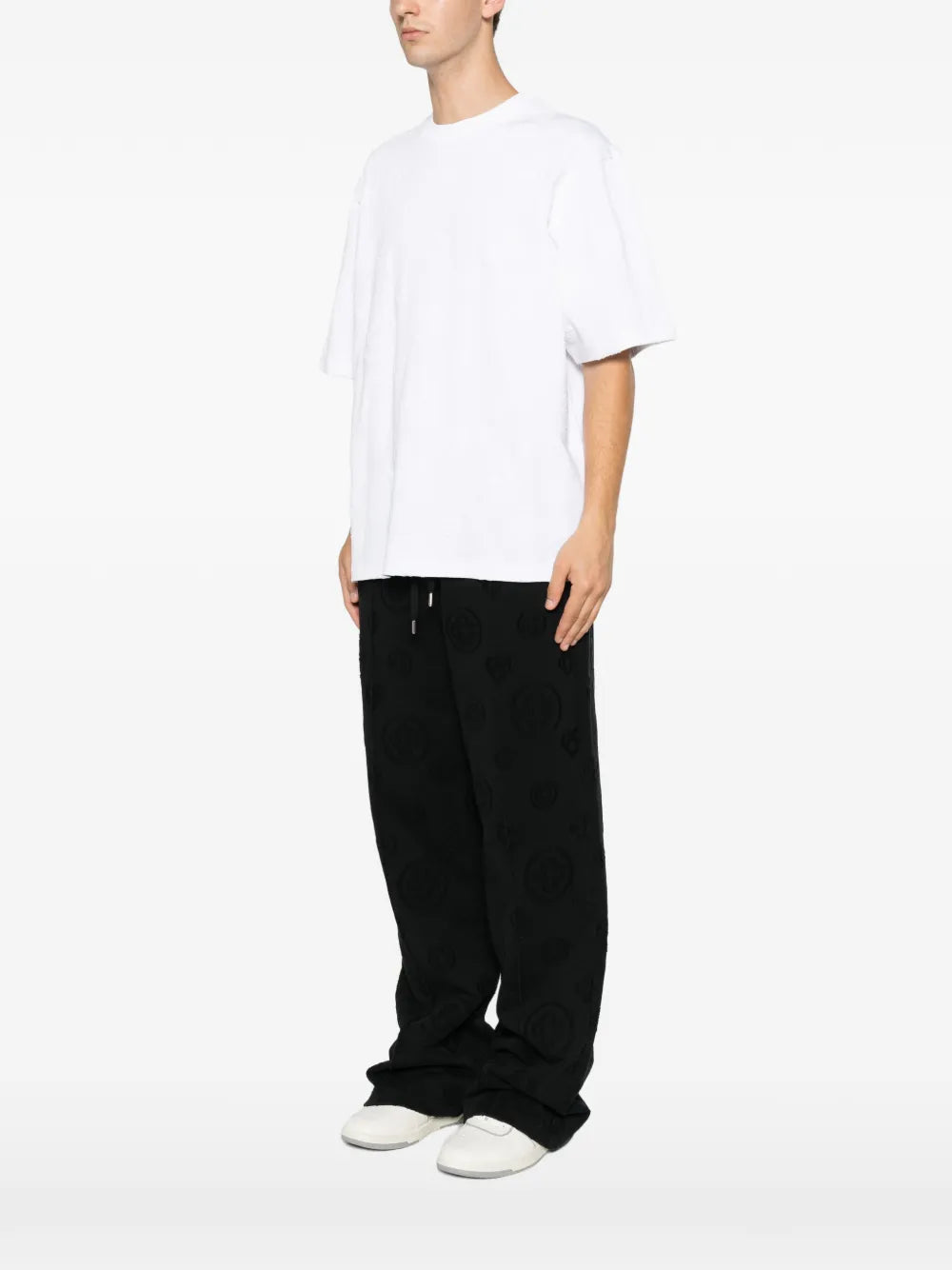 Oversized T-Shirt mit Logoprägung