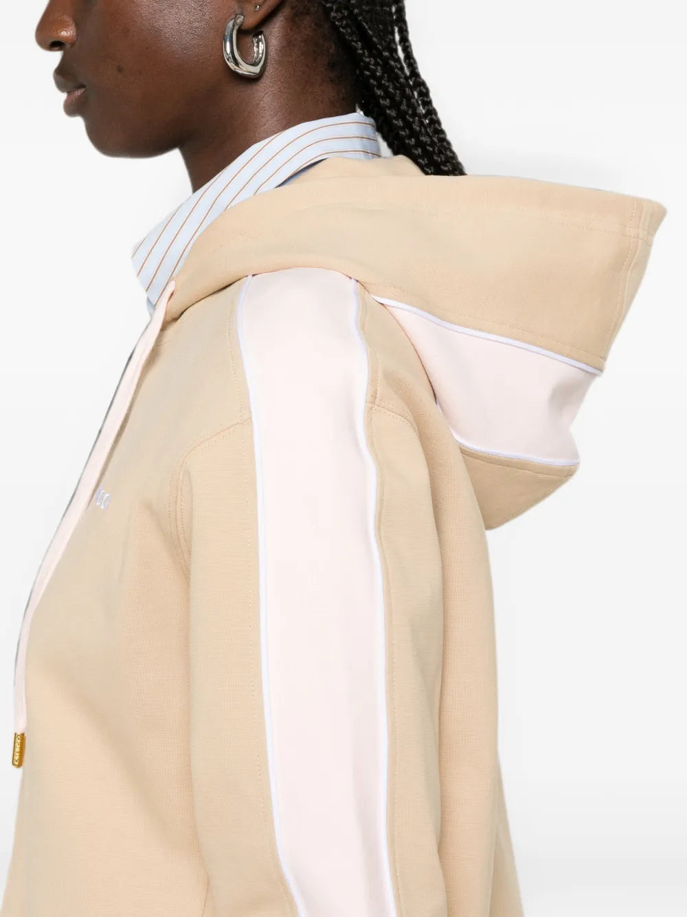 Punto Kapuzenjacke mit Streifen