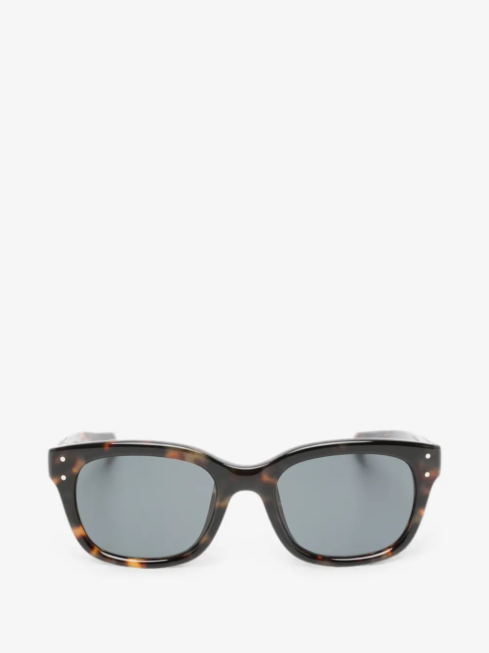 Eckige Sonnenbrille in Schildpattoptik