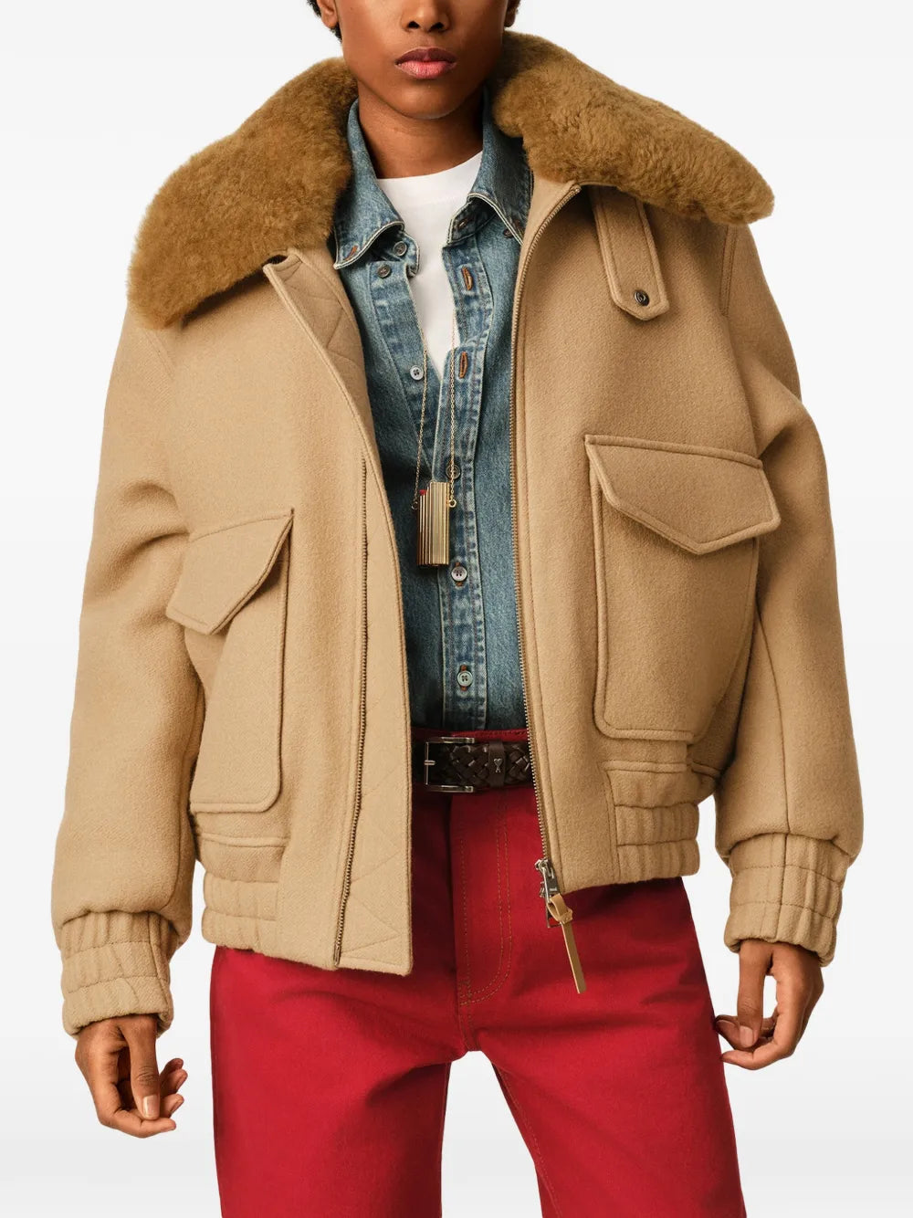 Wattierte Jacke