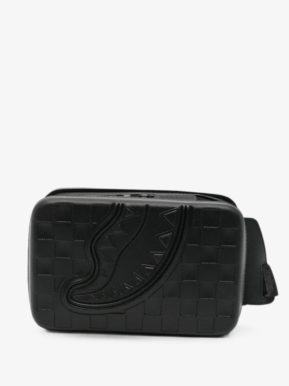 Shark Mouth Schultertasche mit Prägung