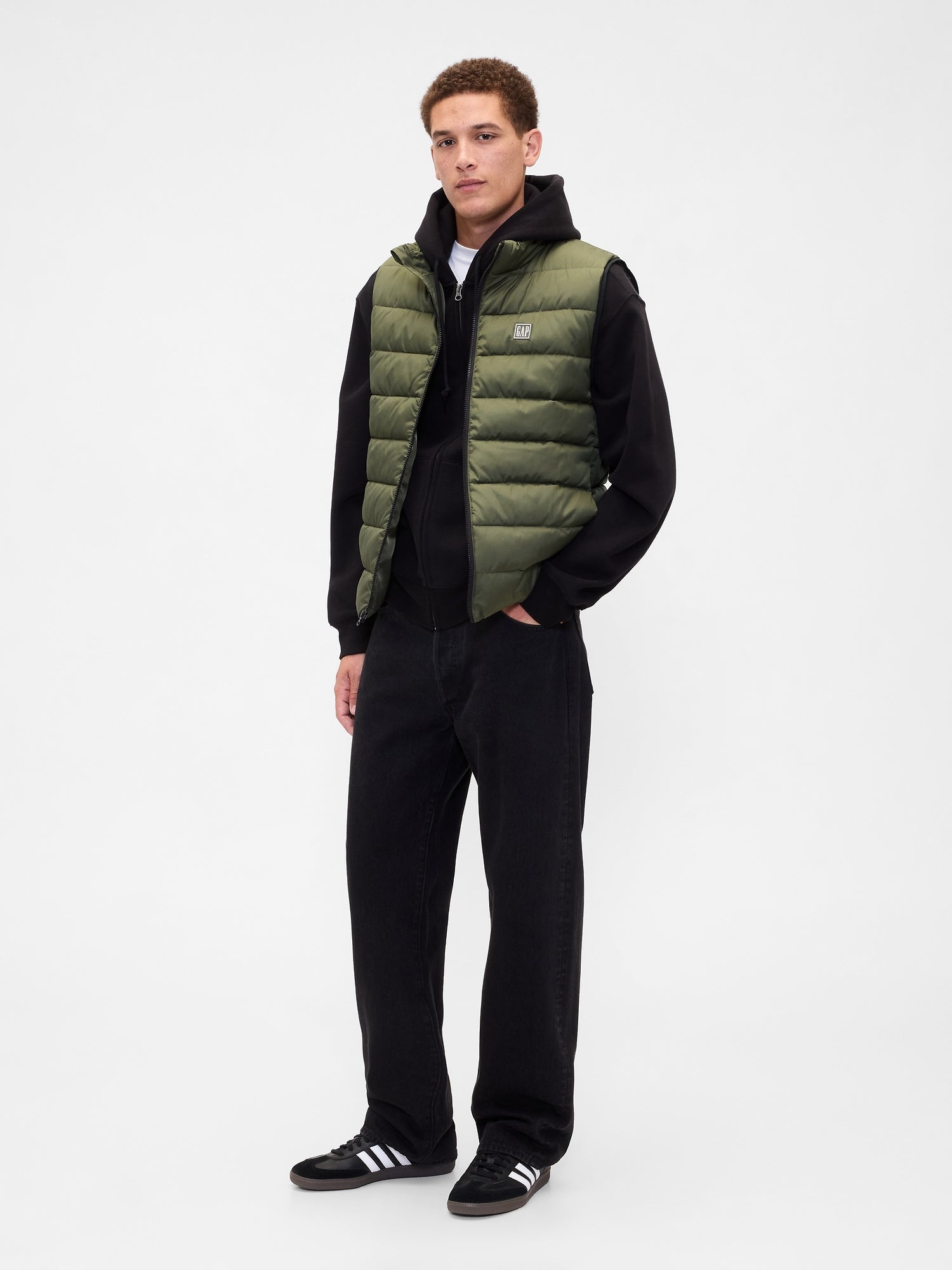 Męska pikowana kamizelka