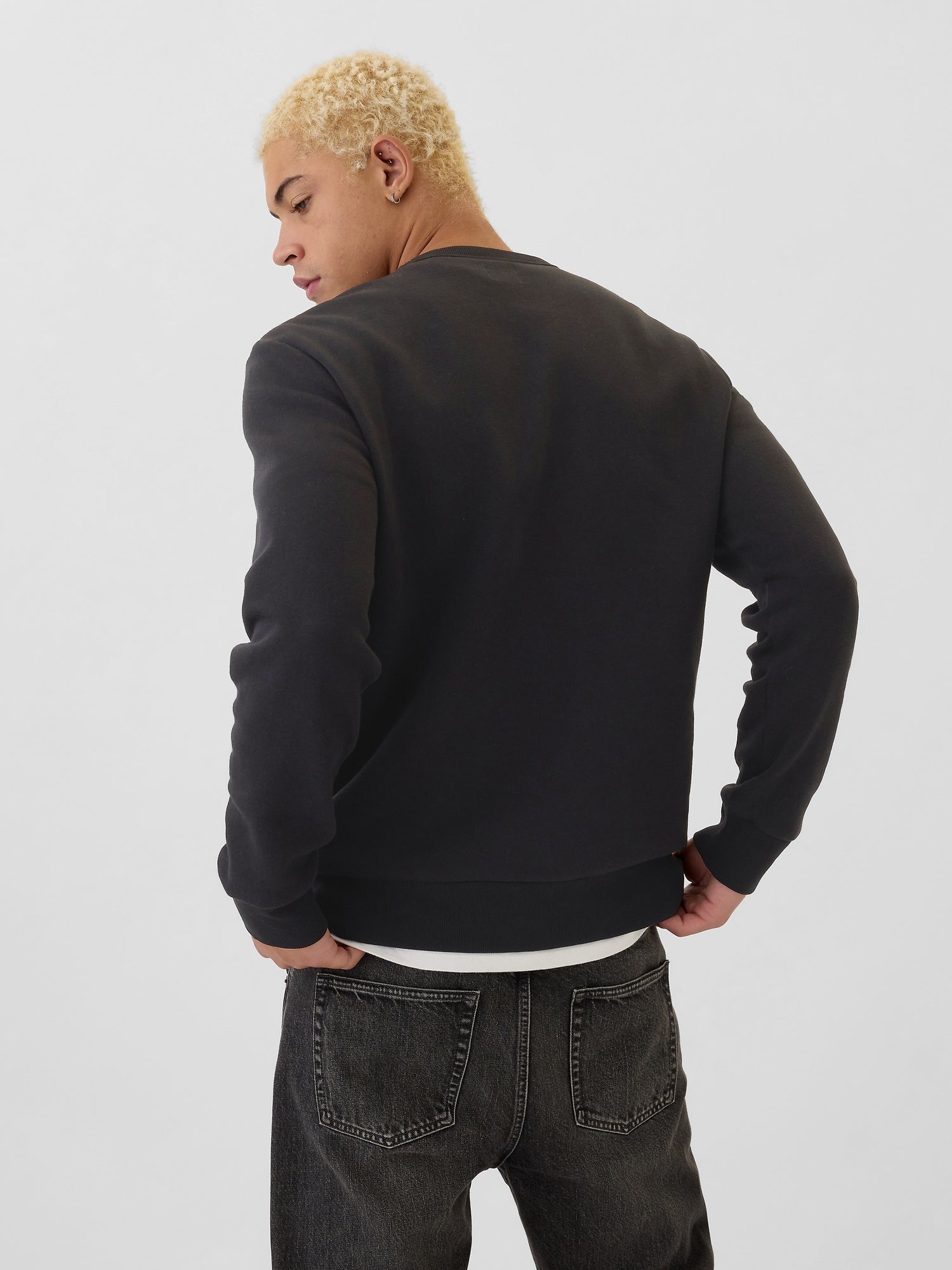 Sweatshirt met logo