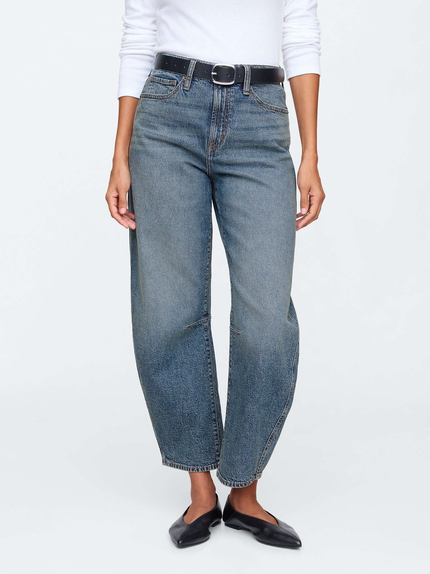 Barrel Leg Jeans
