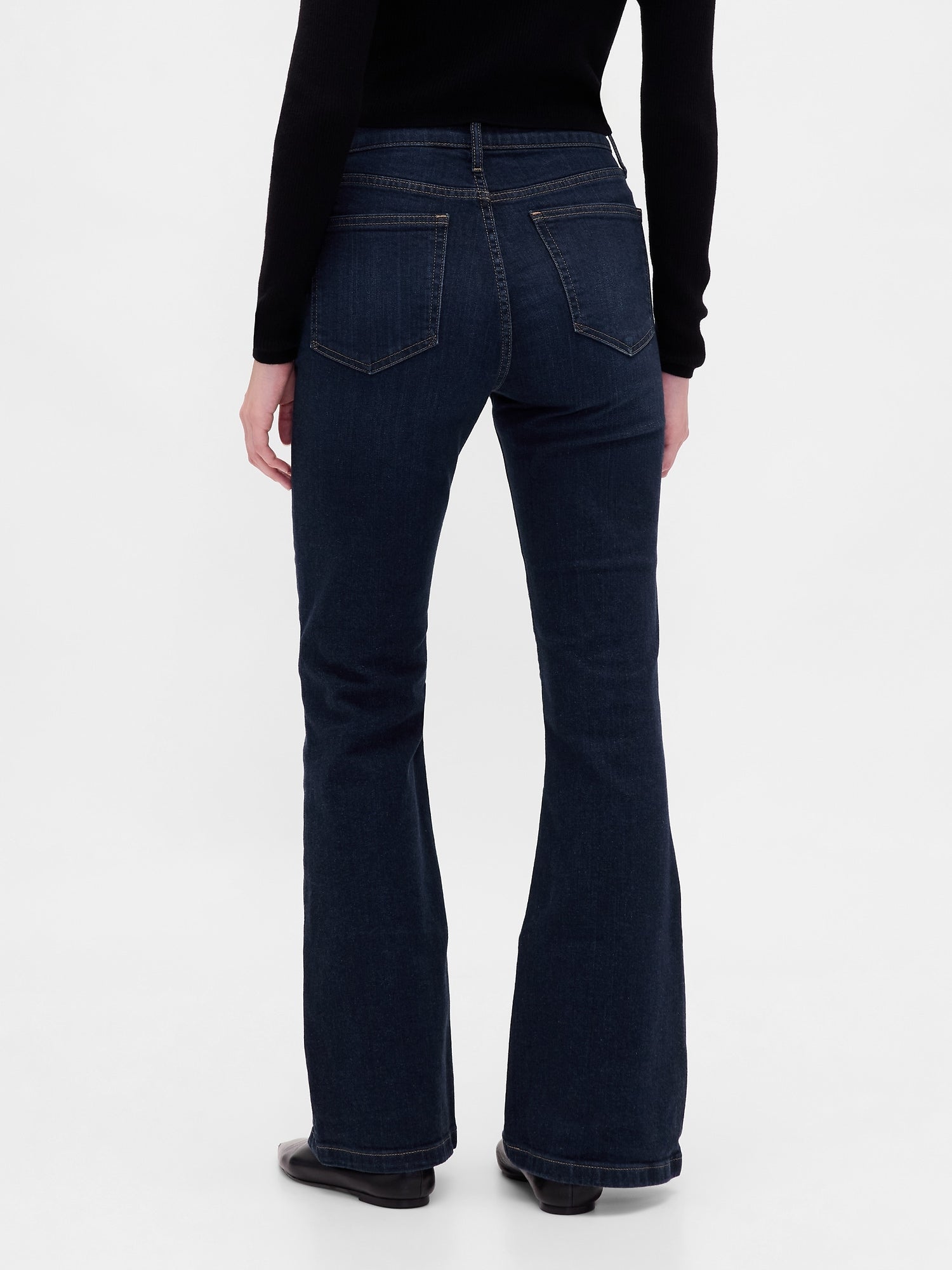 Flare High Rise 70s Jeans