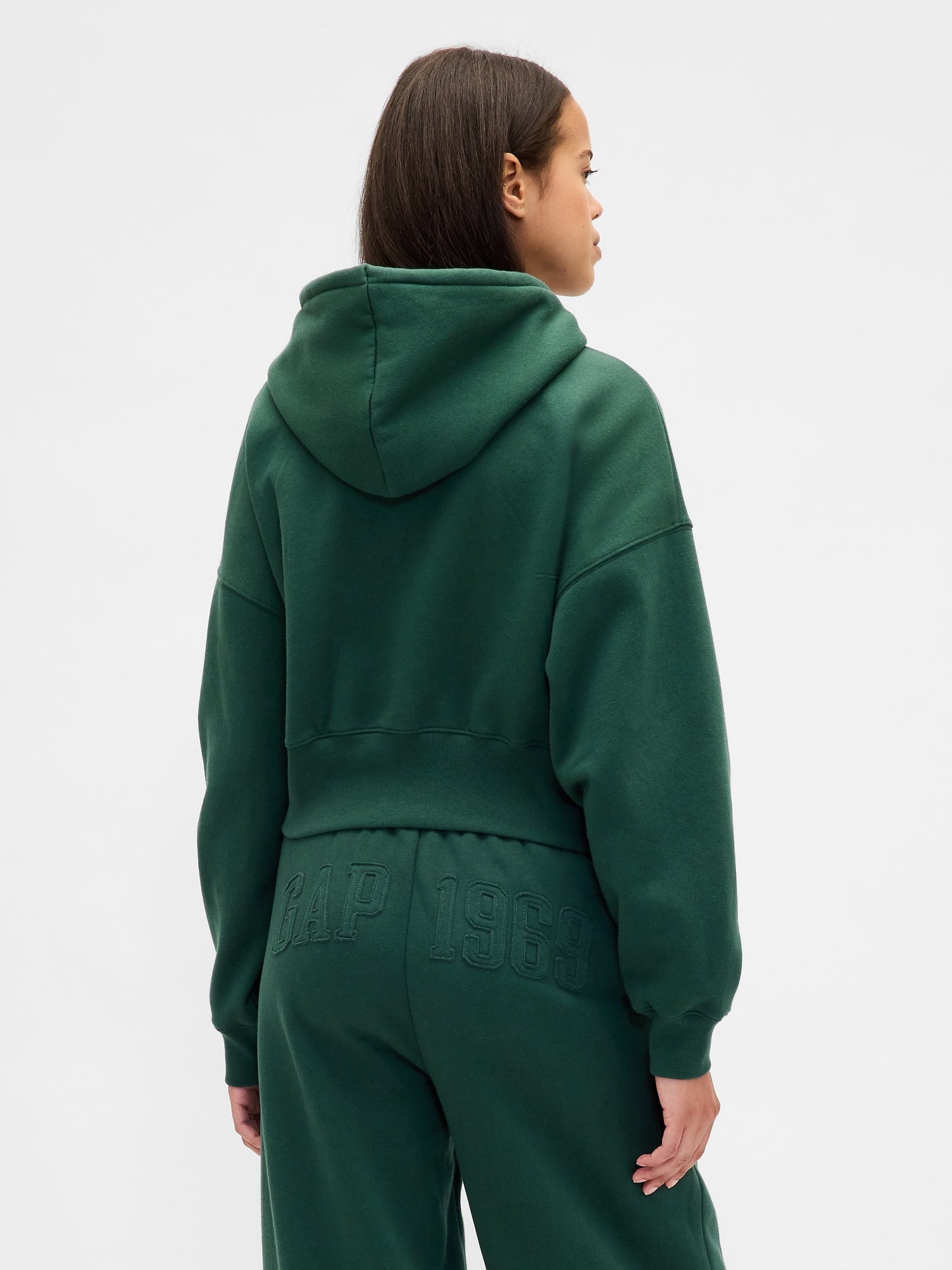 Mikina s kapucí a zipem s logem