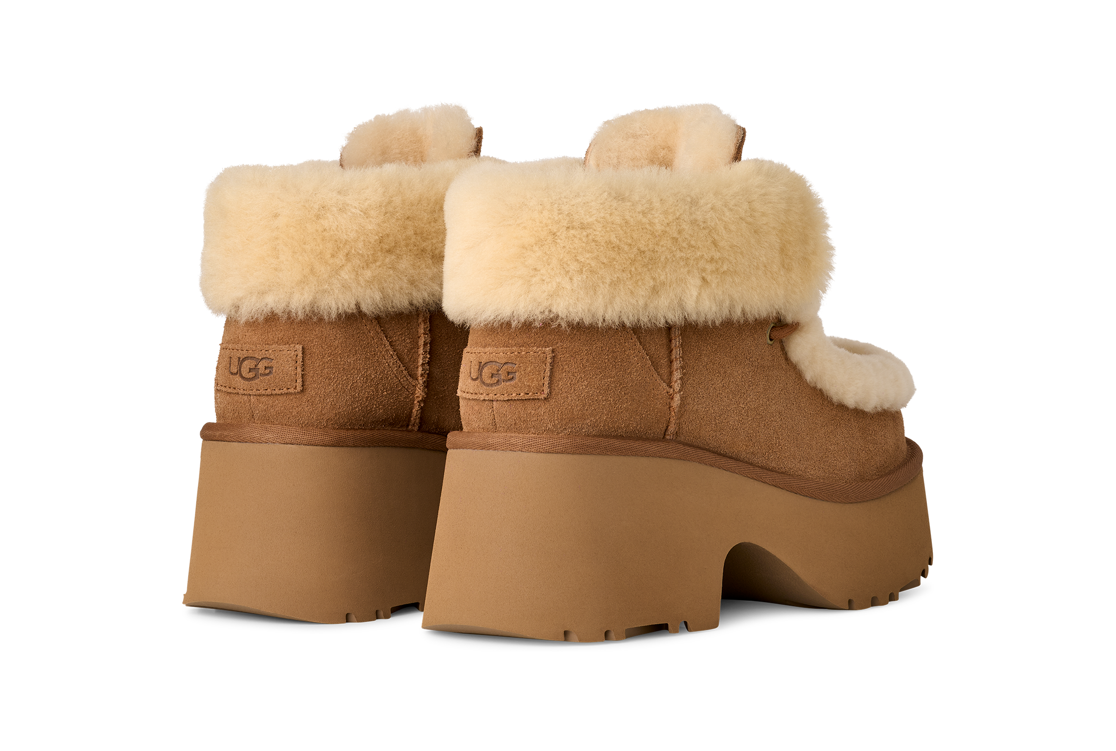 Esmee veterlaarzen met plateau