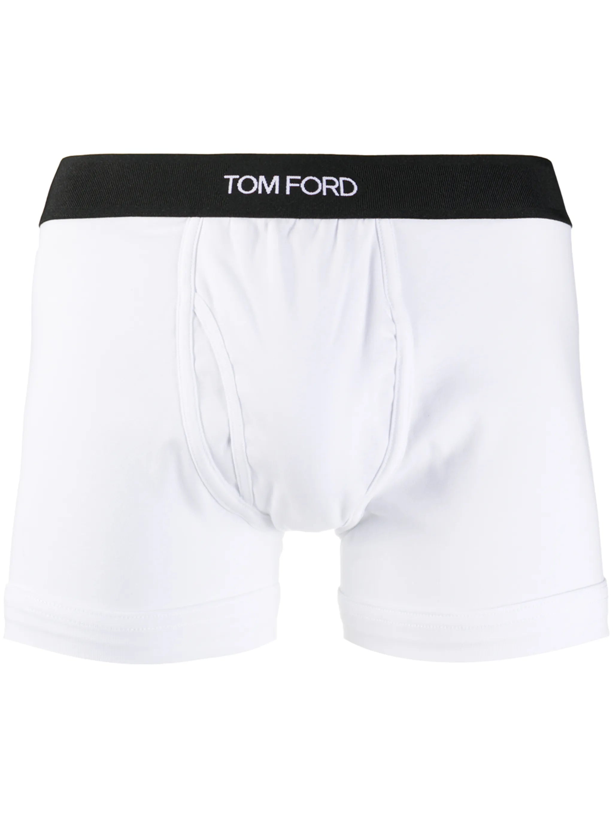 Shorts with logo waistband