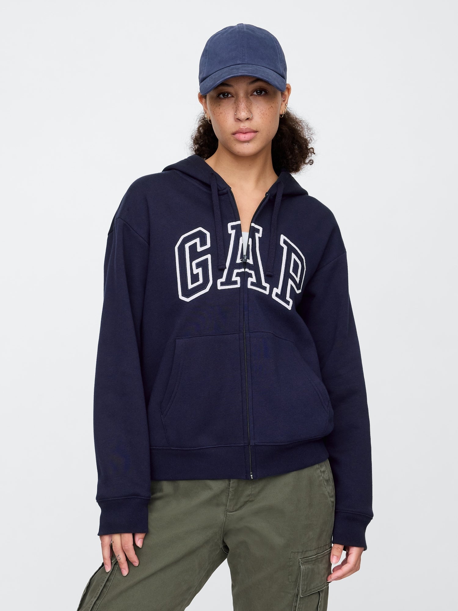 Dames-hoodie met GAP-logo