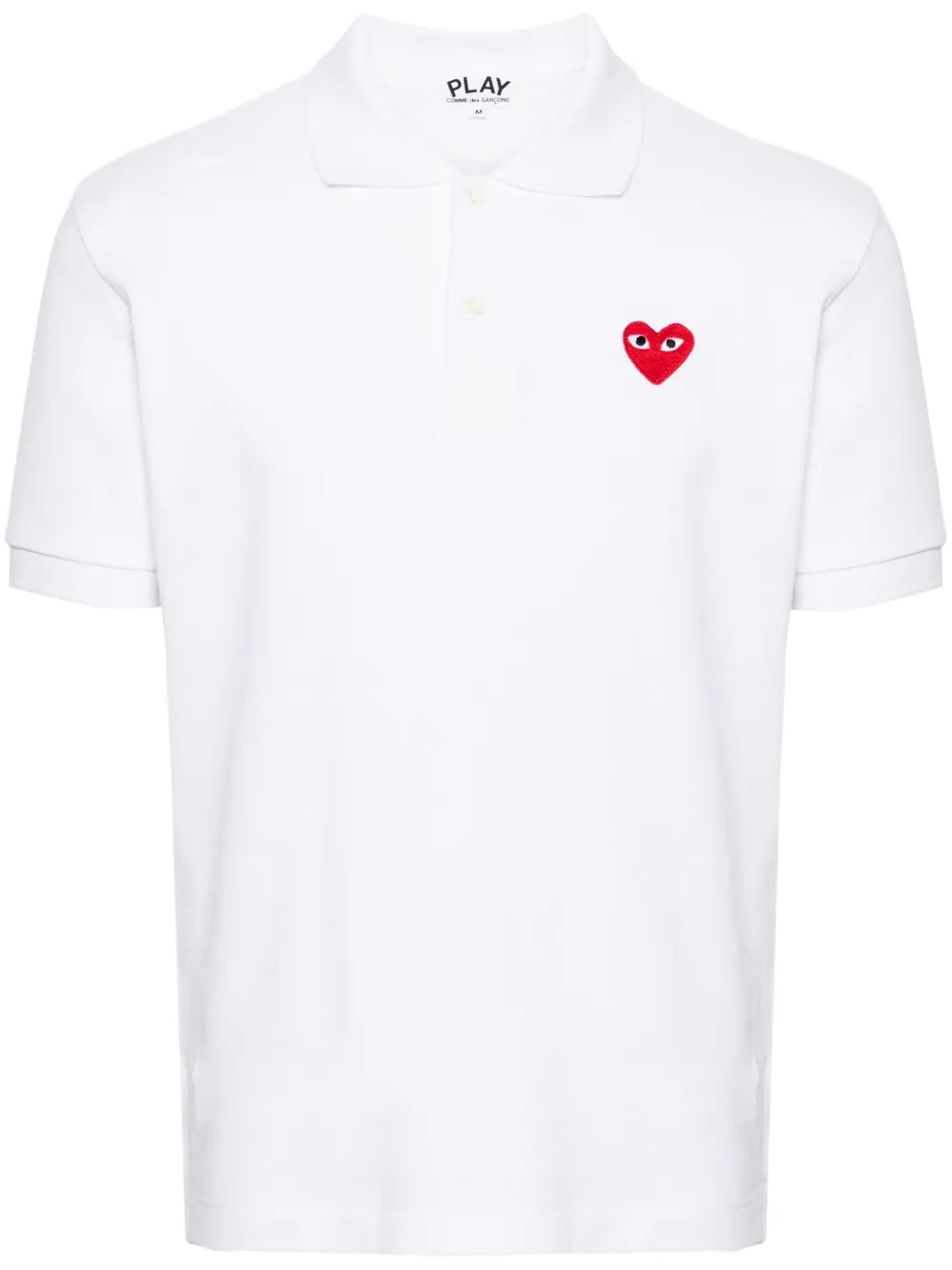 Poloshirt mit Herz-Patch