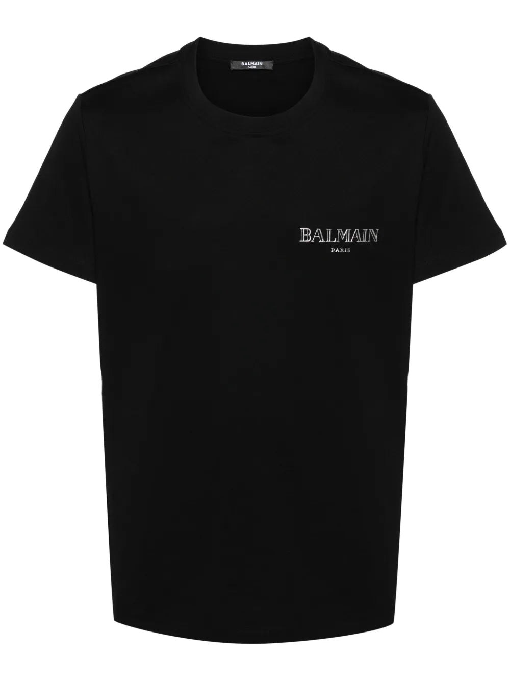 T-shirt with logo applique