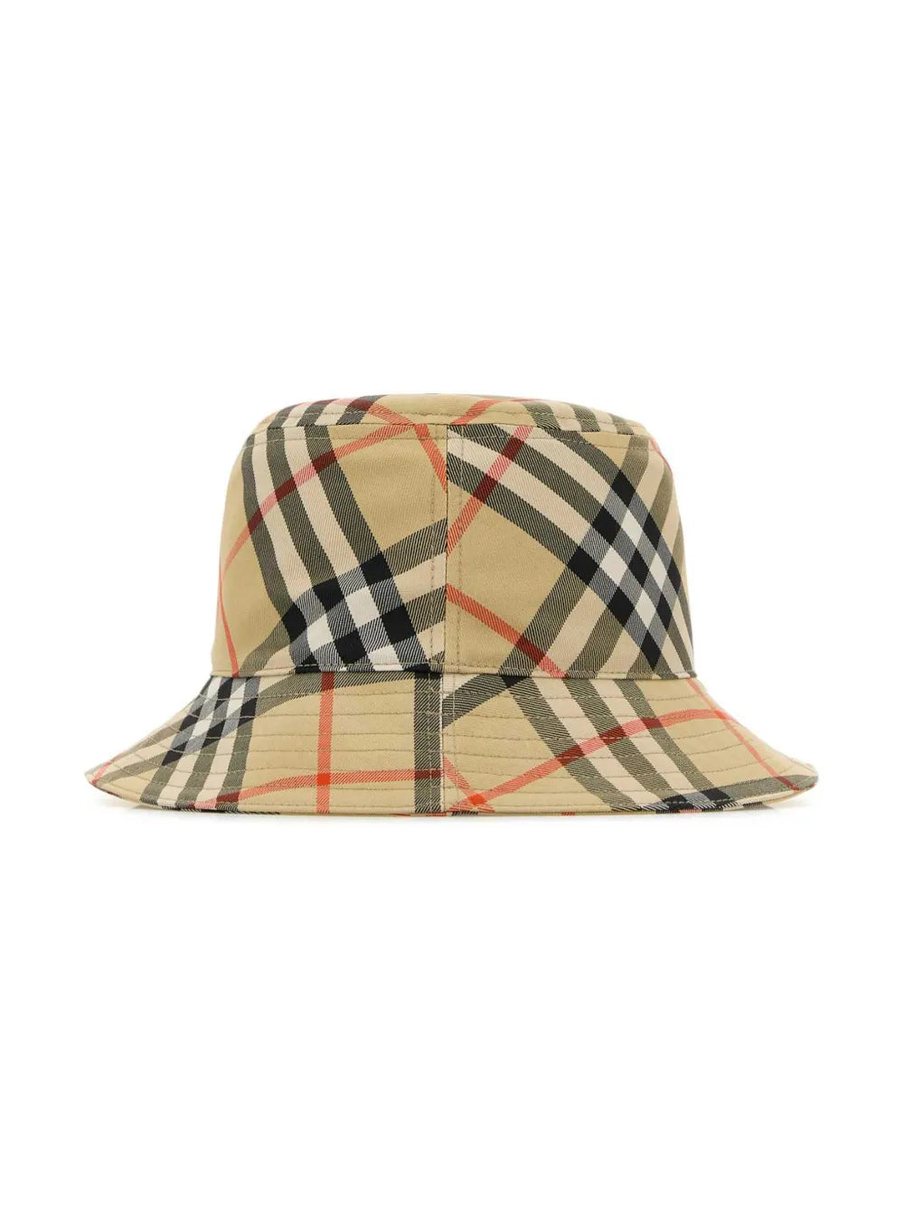 Fisherman hoed met vintage ruitpatroon