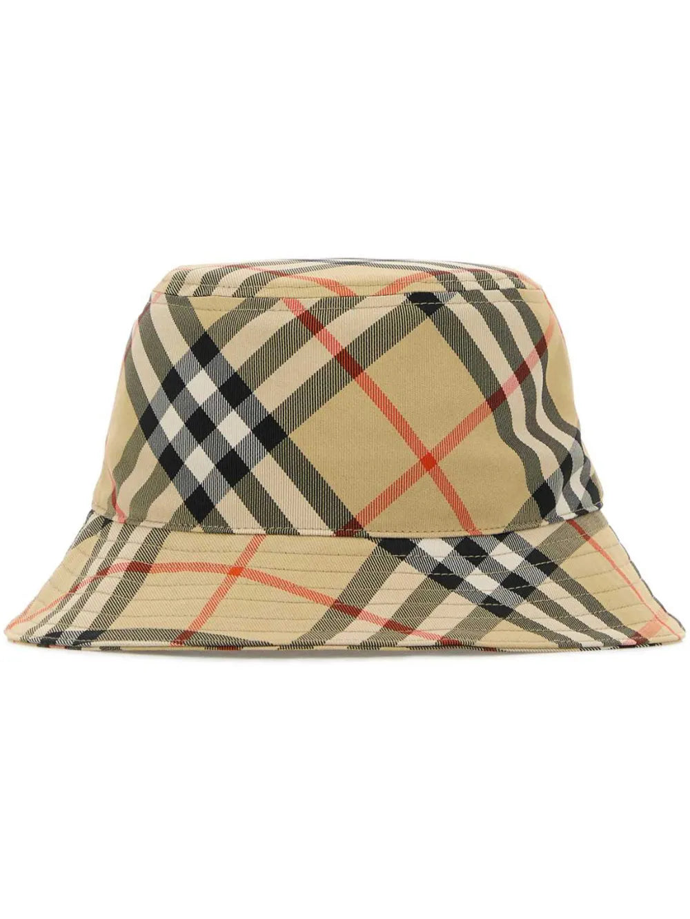 Fisherman hoed met vintage ruitpatroon