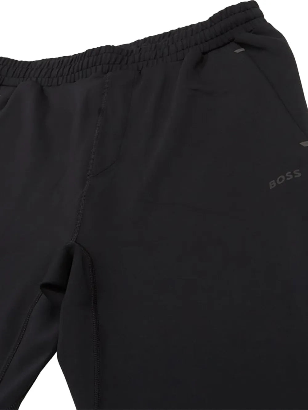 Jogging pants with logo decoration