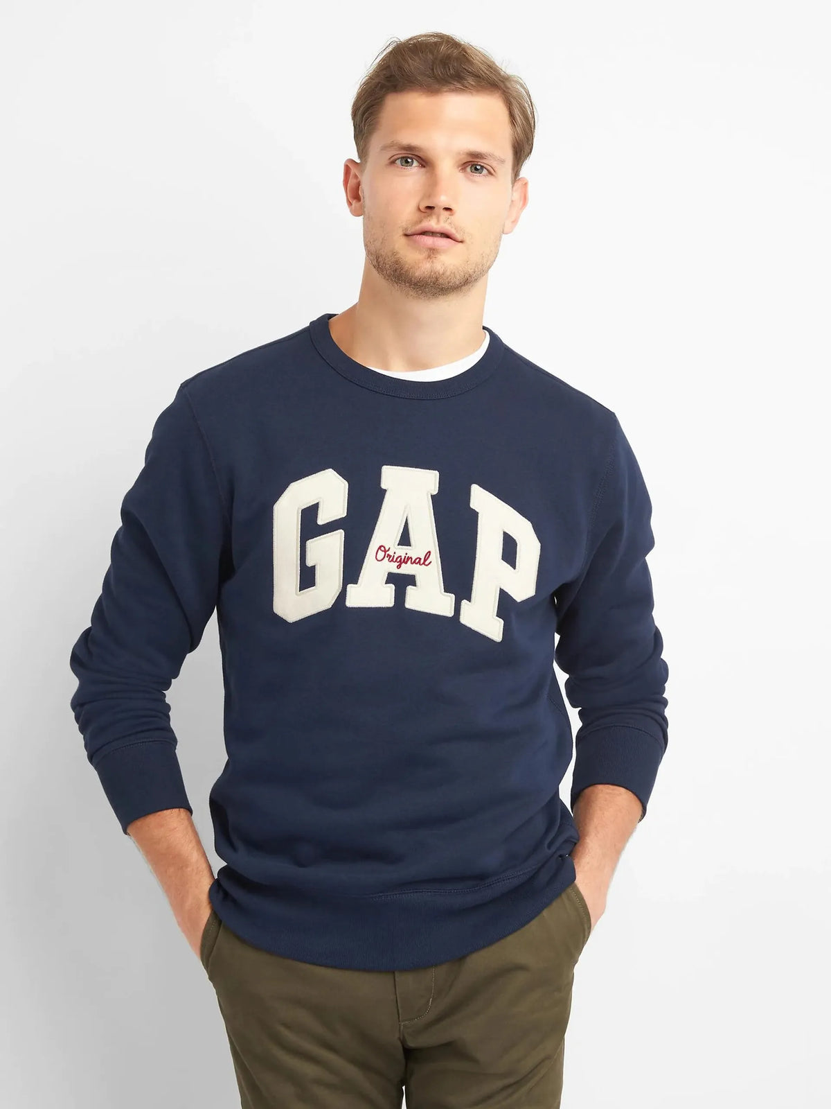 Herren Fleece-Sweatshirt