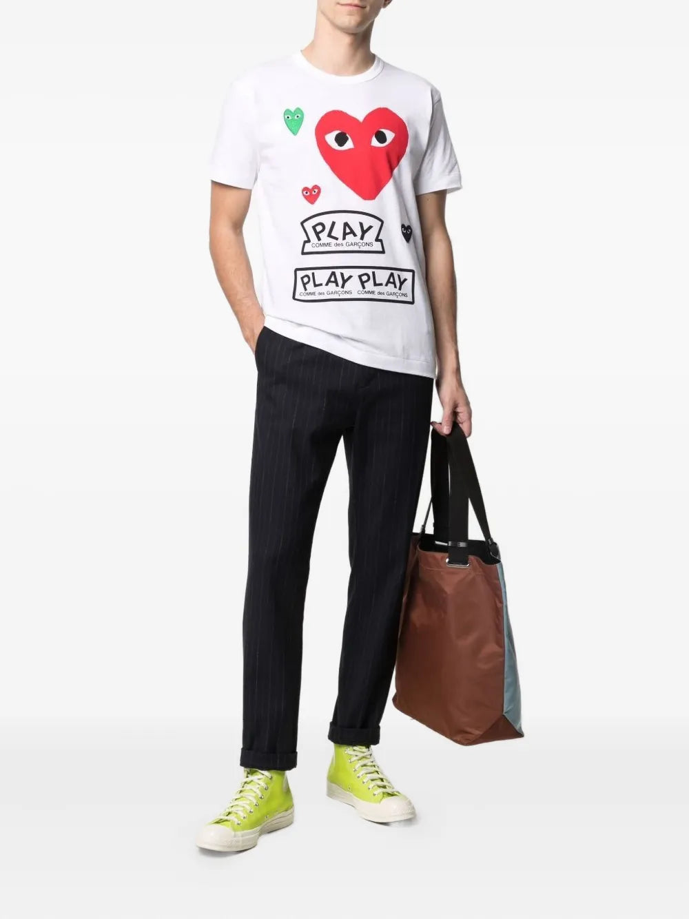 T-Shirt mit Herz-Print