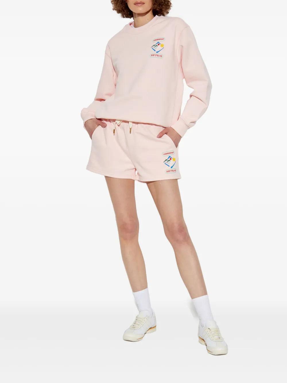 Casablanca Montagne Sweatshirt mit Stickerei