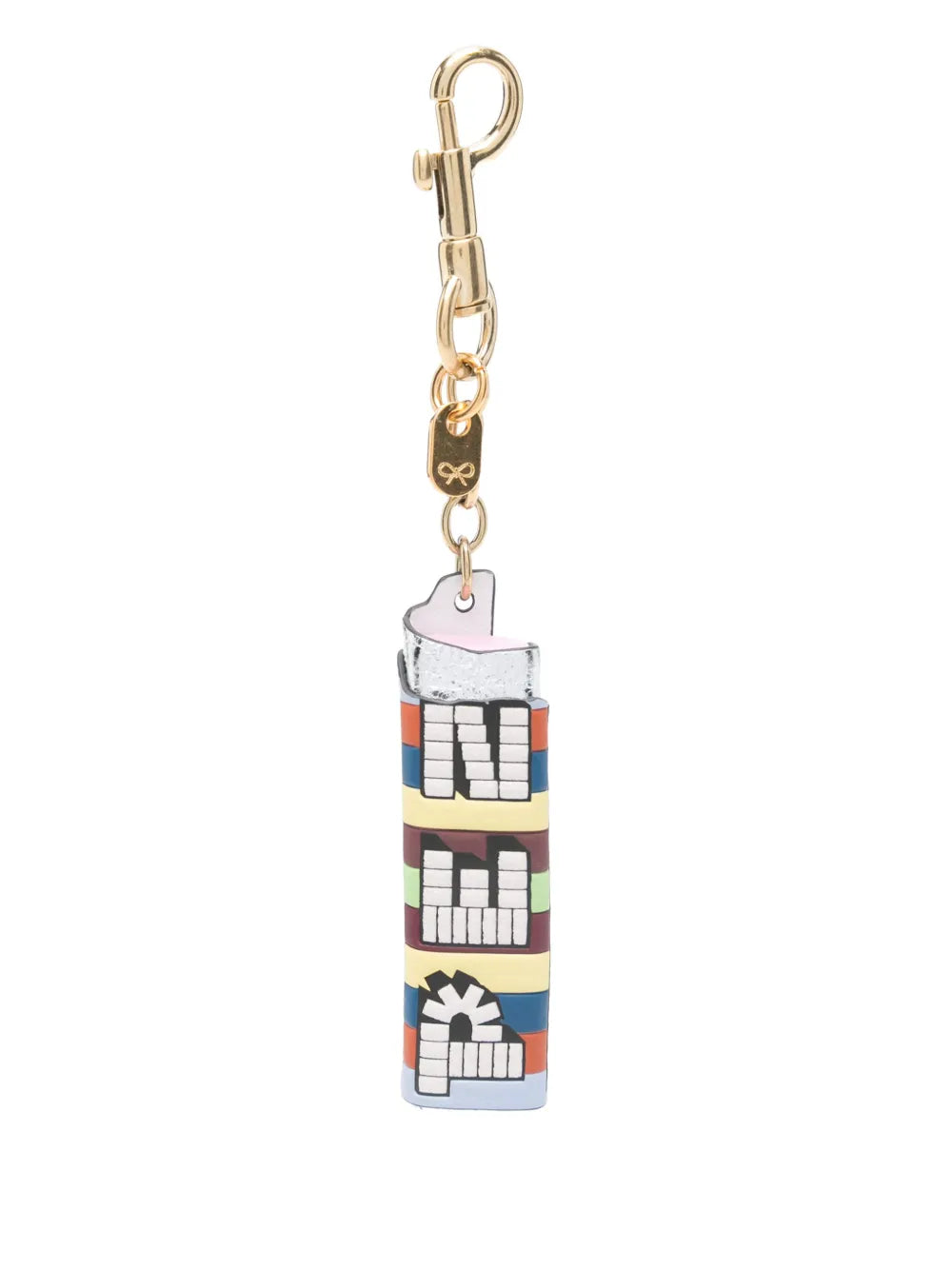 Pez Schlüsselanhänger aus Leder
