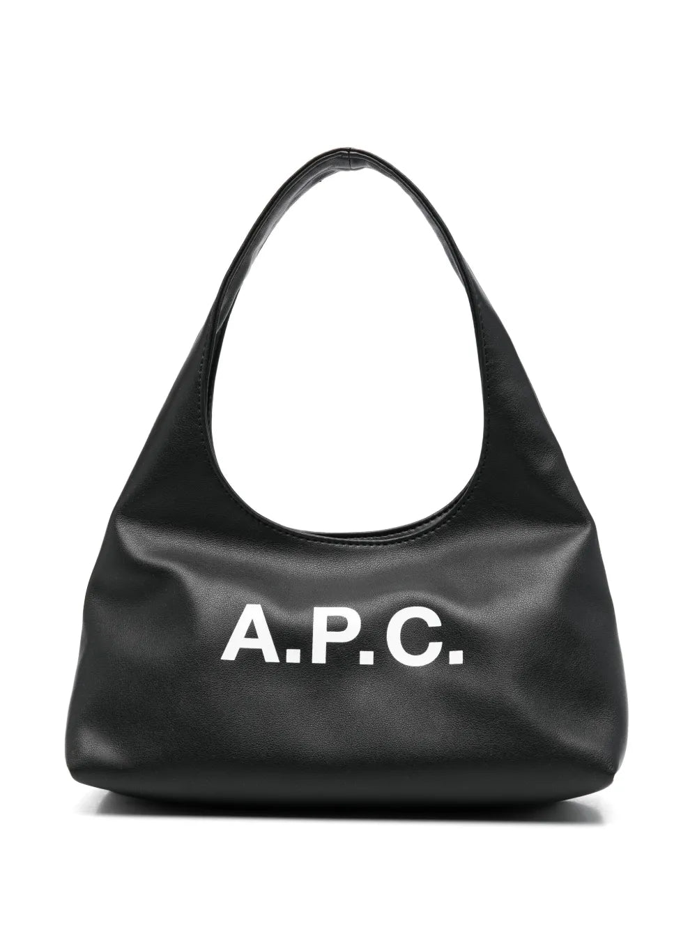 Handbag with logo print