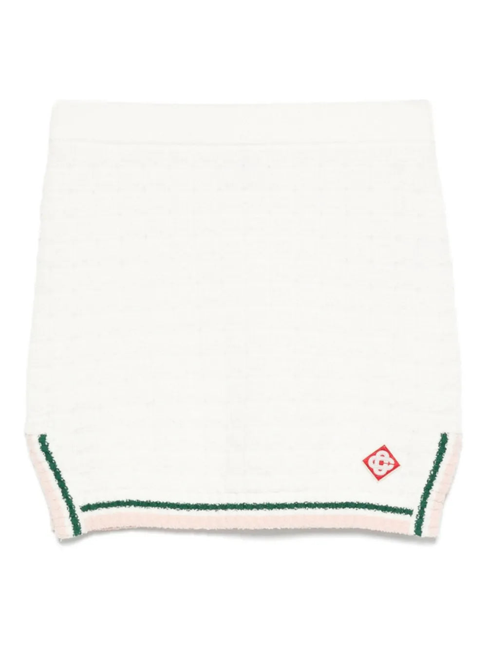 BOUCLE COTTON SKIRT