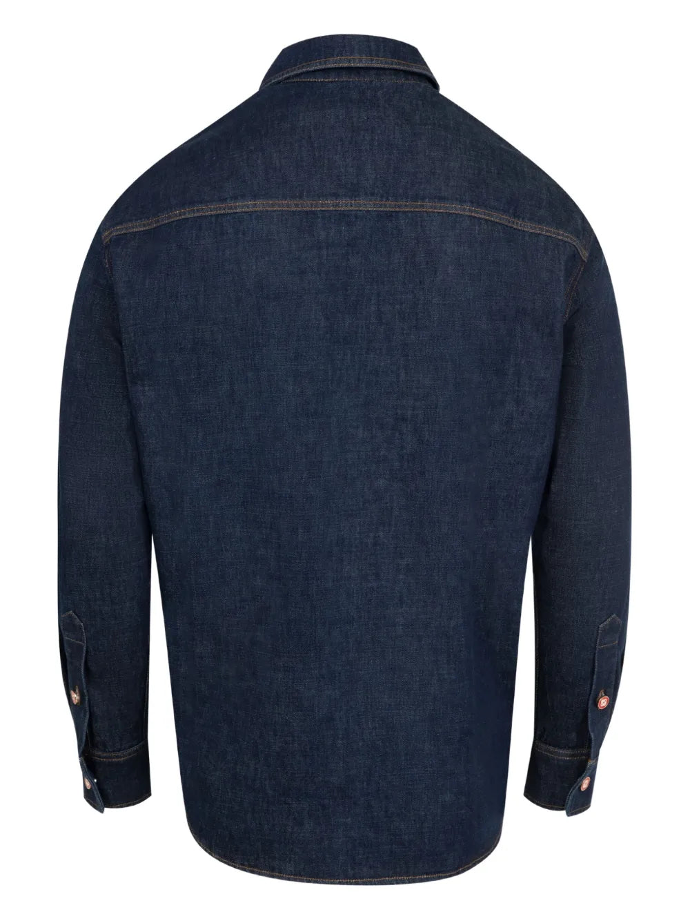 EMBROIDERED MONOGRAM DENIM SHIRT
