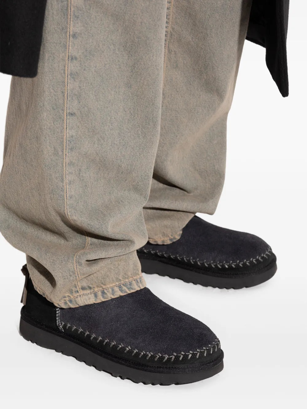 Classic Ultra Mini Biarritz laarzen met gevlochten detail