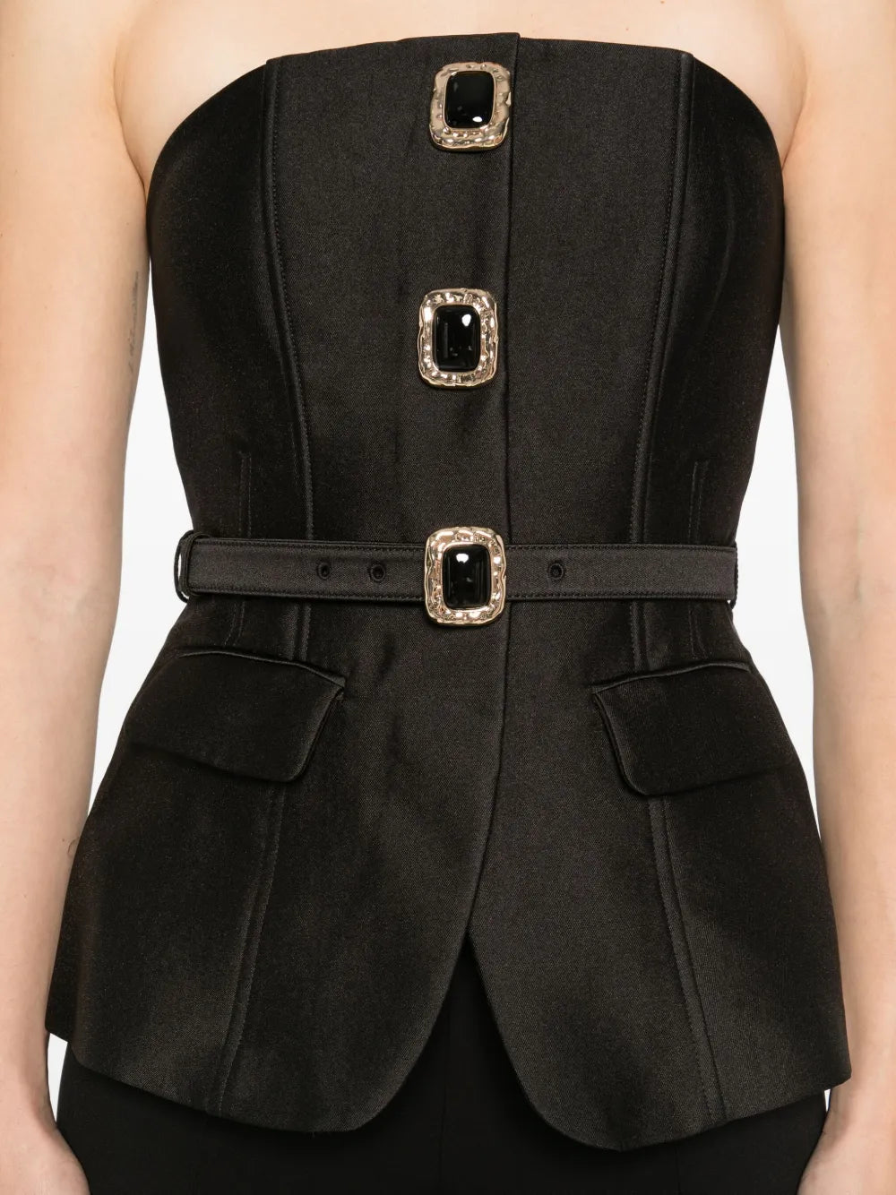 Jumpsuit with buckle detail