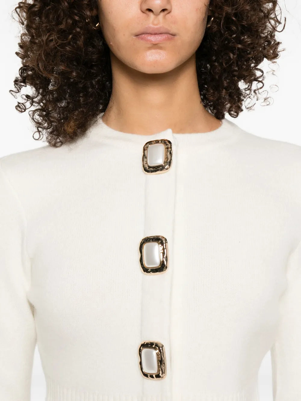 Cardigan met decoratieve knopen