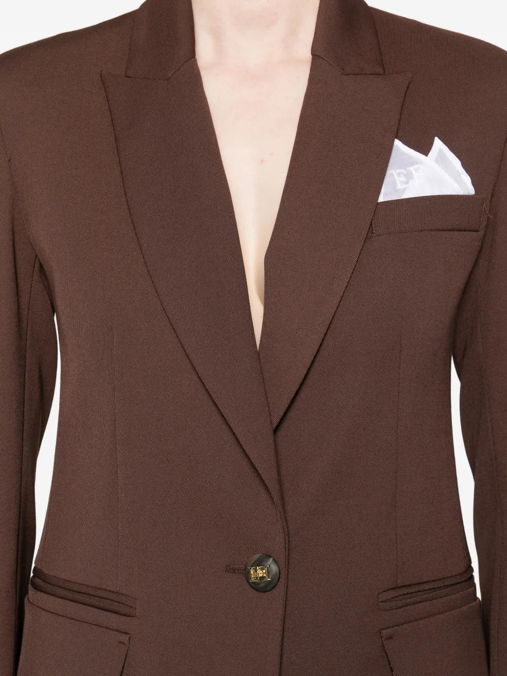 Jacket with 1 button