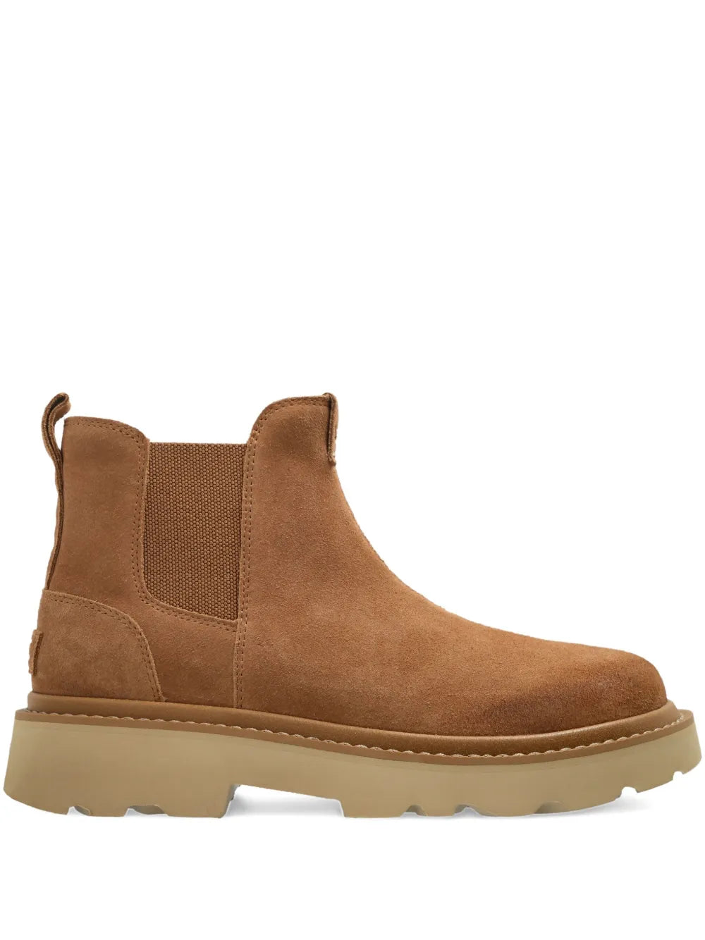 Chelsea boots made of suede