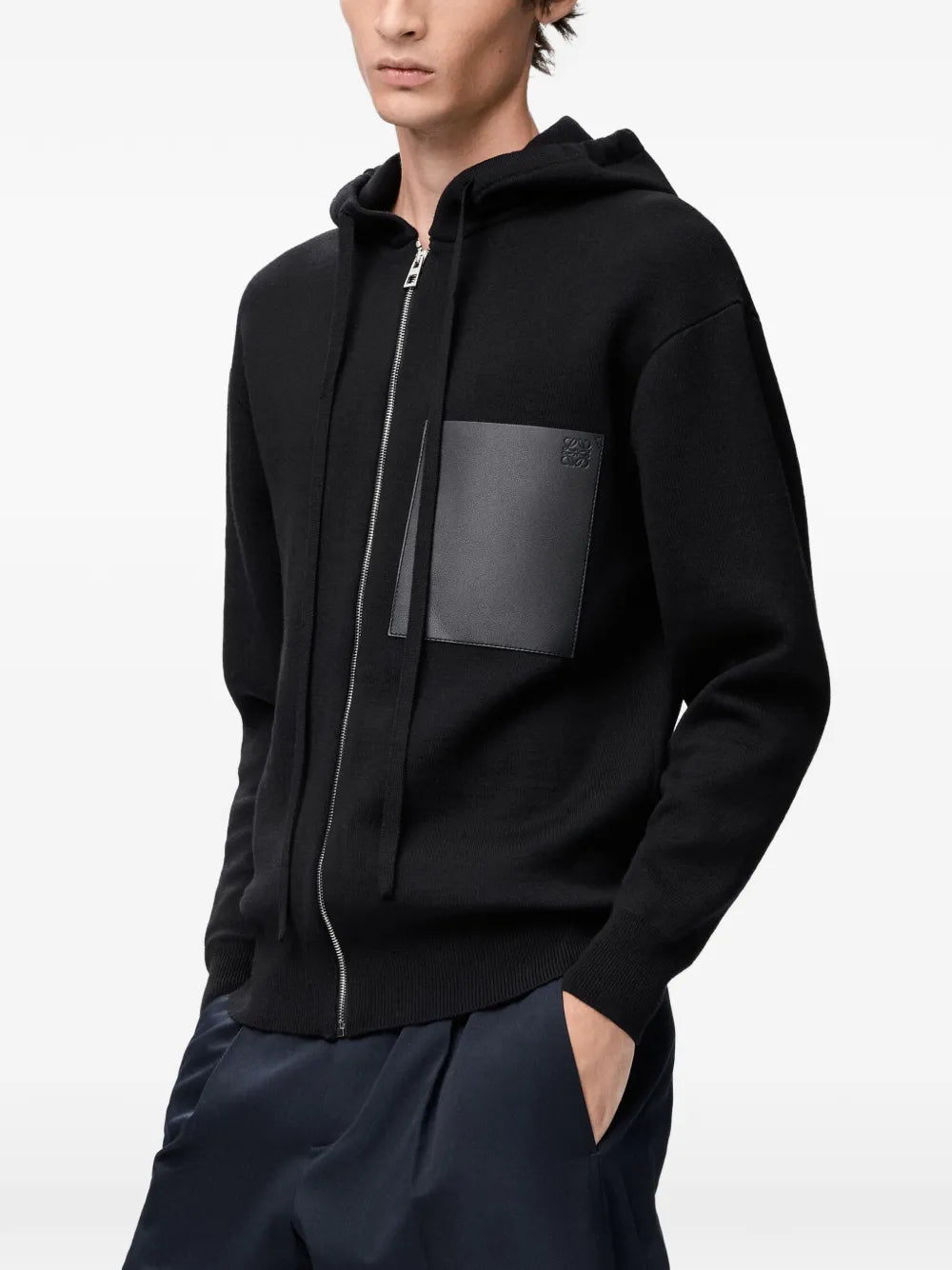 Herren Kapuzenjacke mit Reißverschluss
