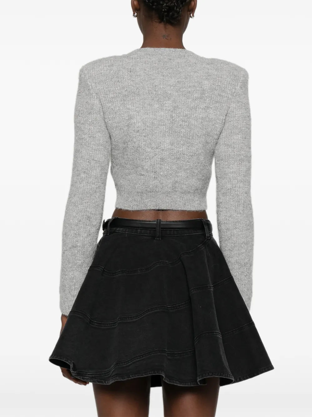 Cardigan mit Kristallverzierung