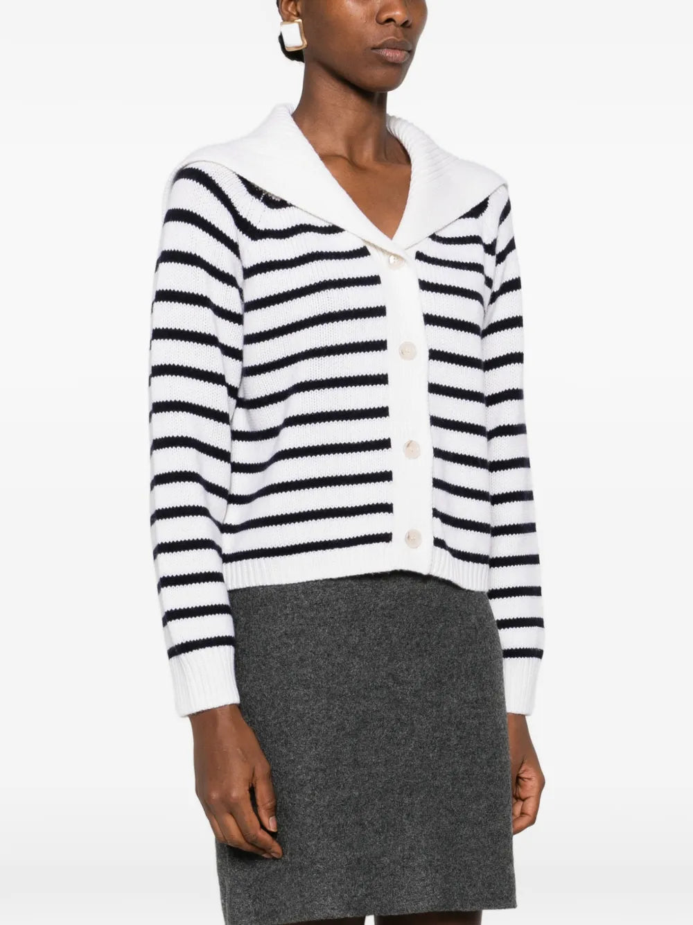 Gestreifter Cardigan