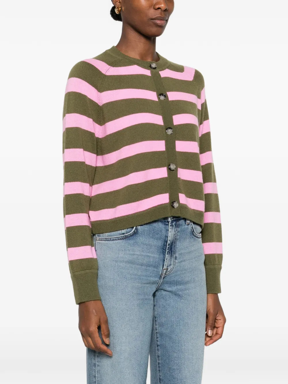 Gestreifter Cardigan