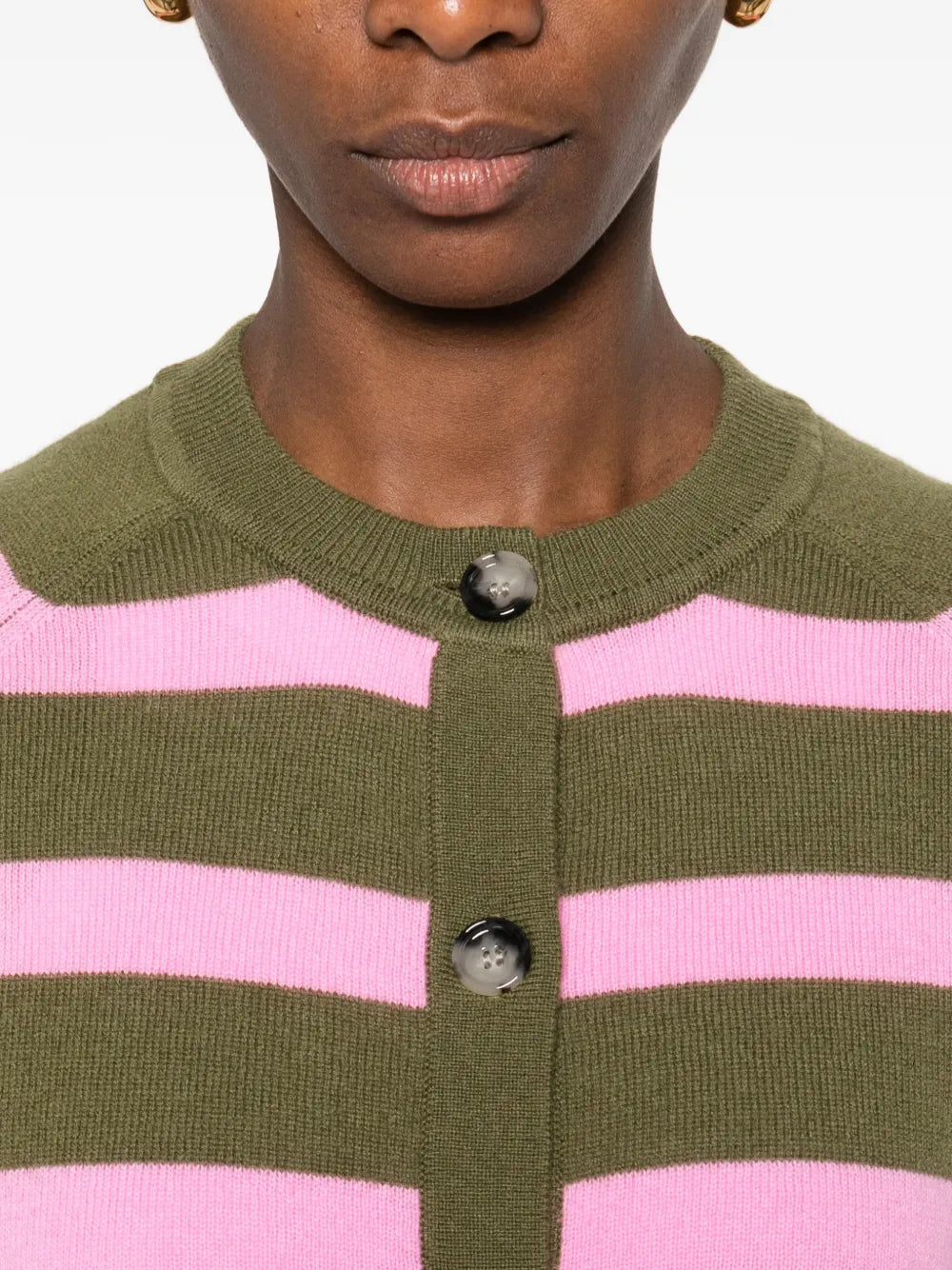 Gestreifter Cardigan