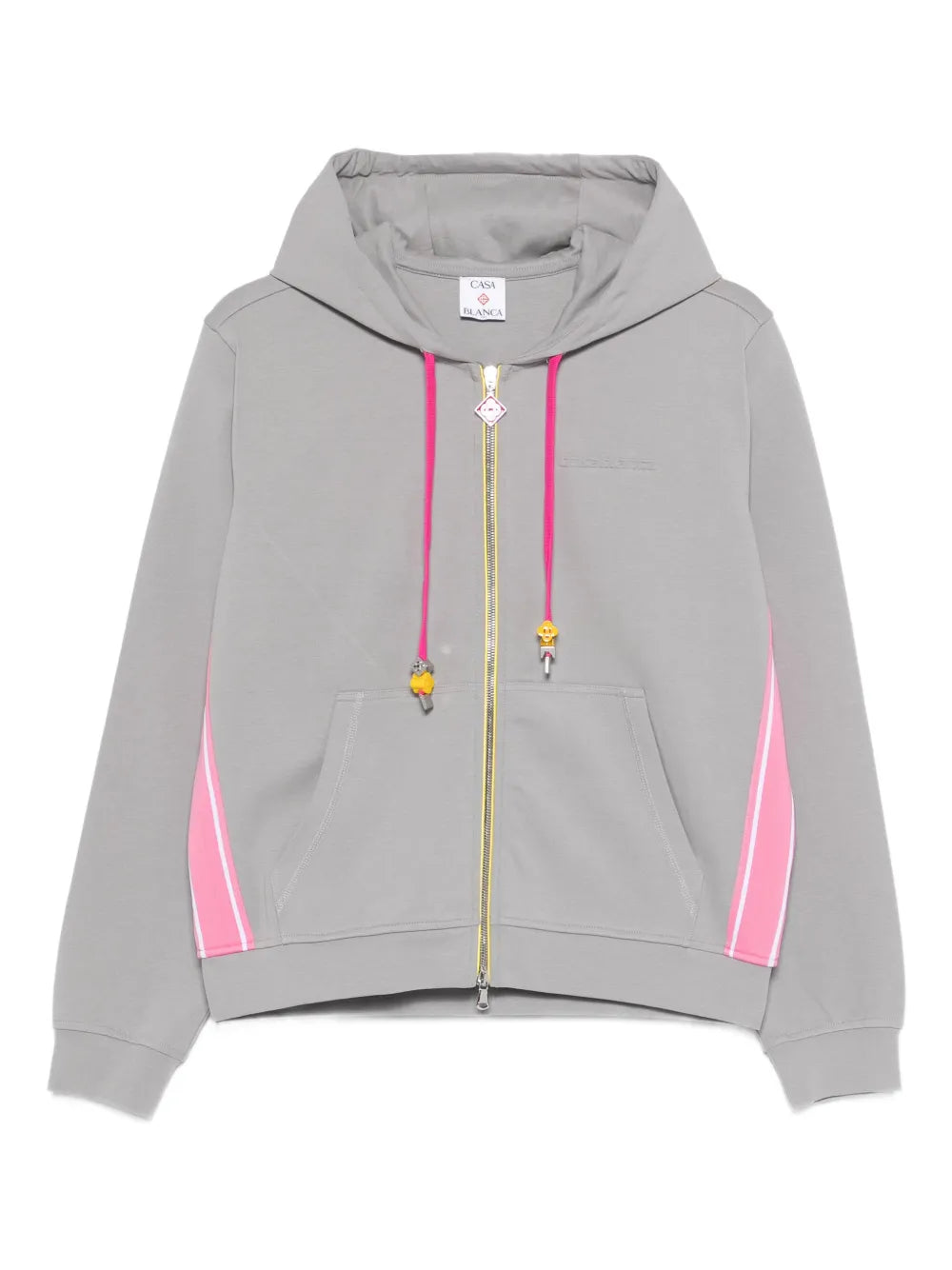 Hooded Top with Side Stripes