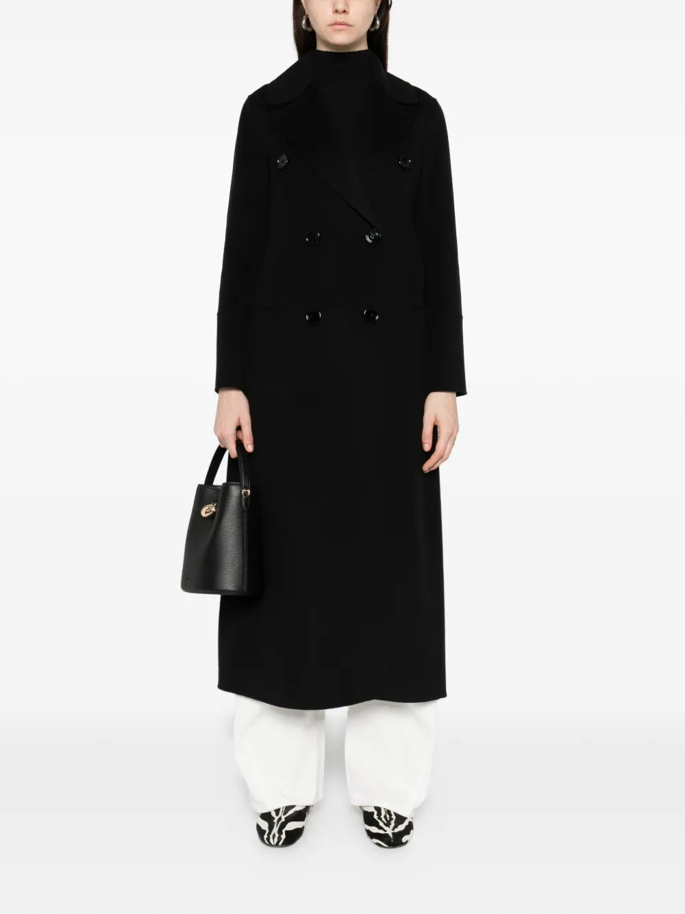 Double-breasted Custodi Coat