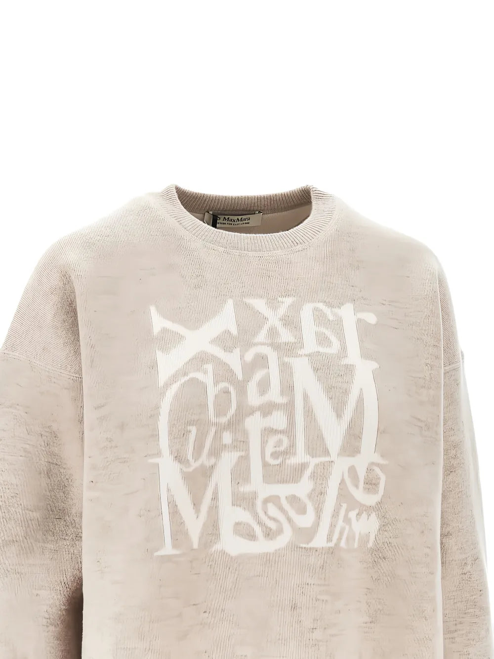 Sweater with graphic print