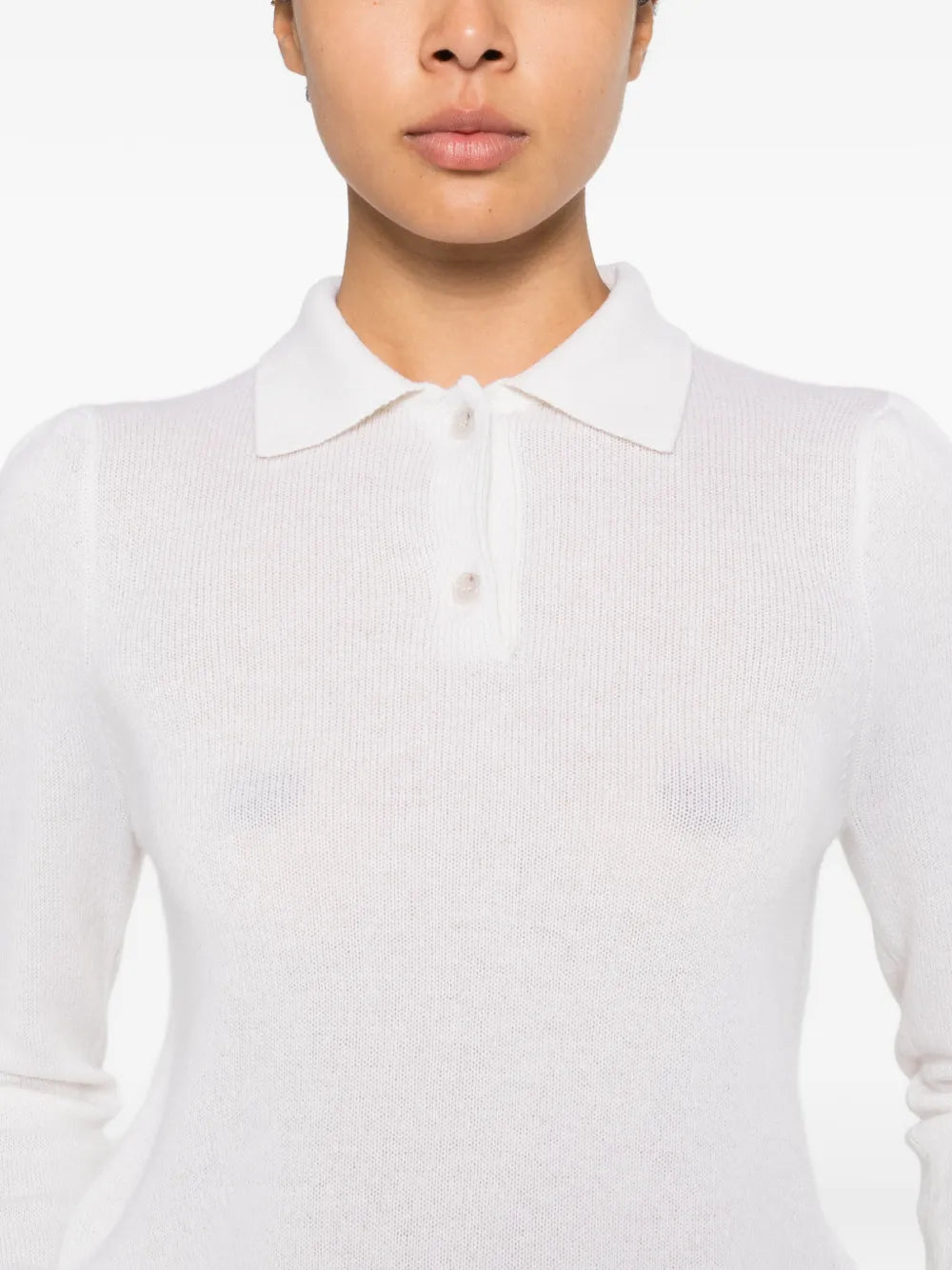 Polo shirt with button closure