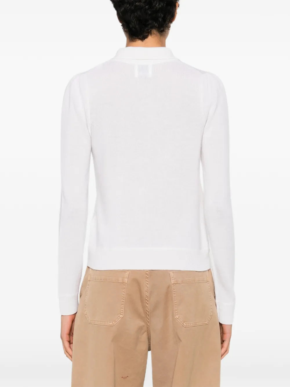 Polo shirt with button closure