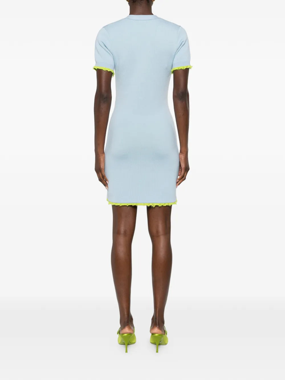 Minikleid mit Perlen