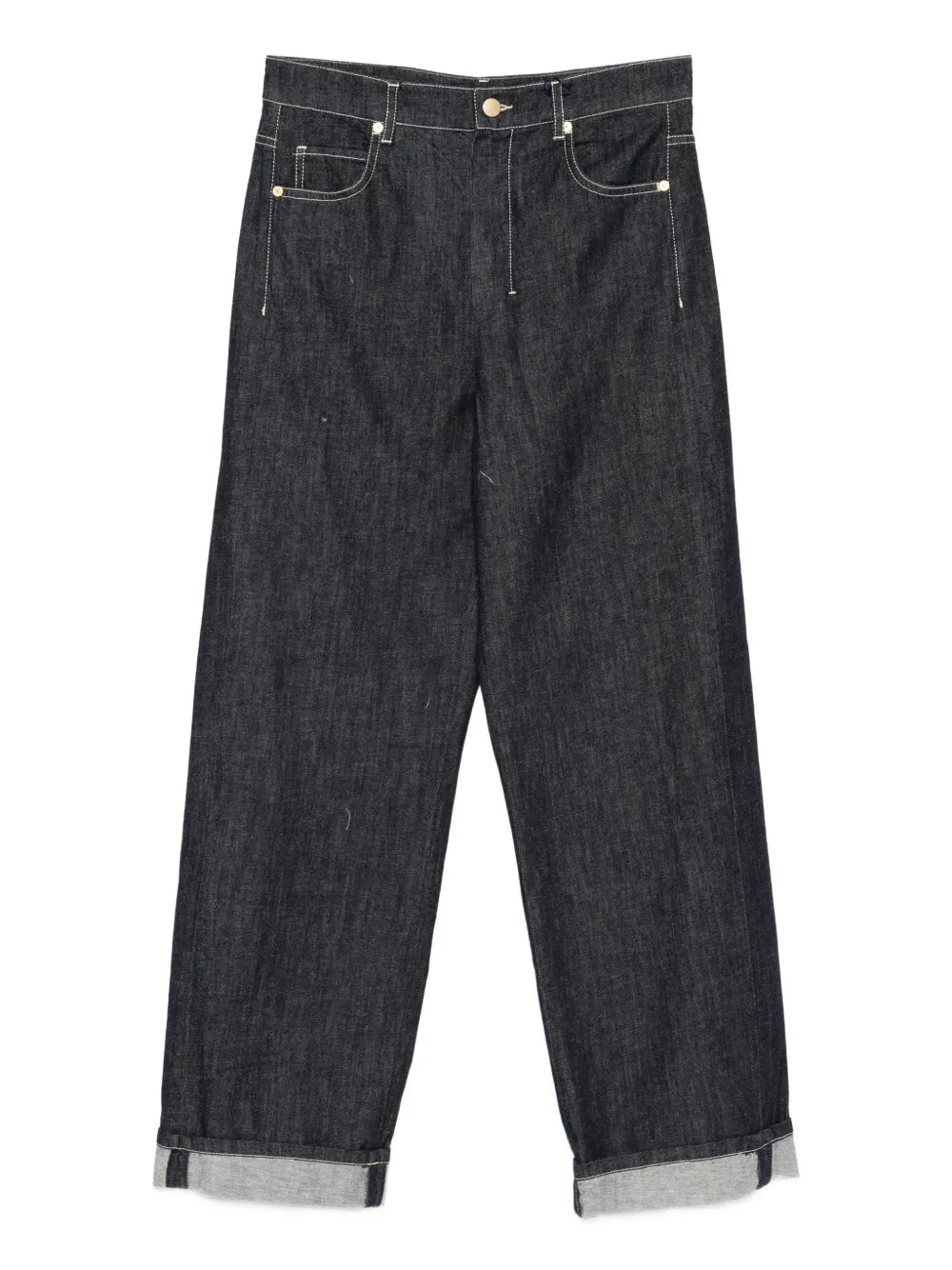 Jeans mit Ziernaht