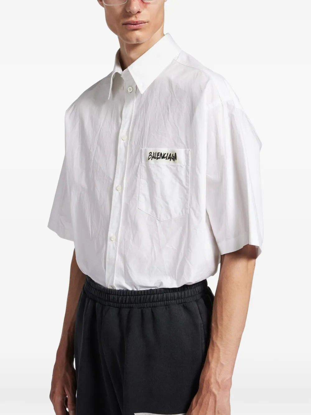 S/S Large Fit Overhemd