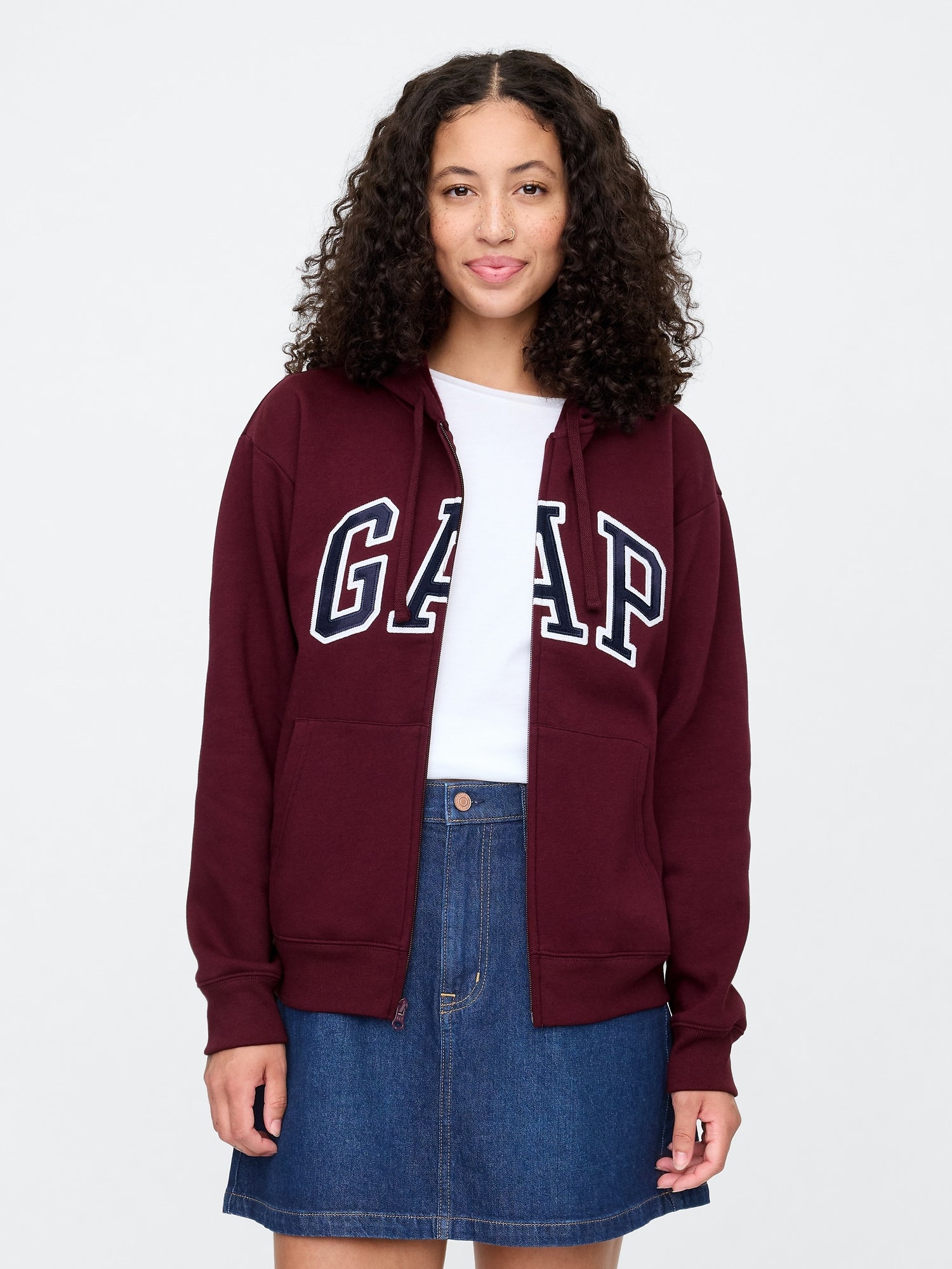 Dames-hoodie met GAP-logo