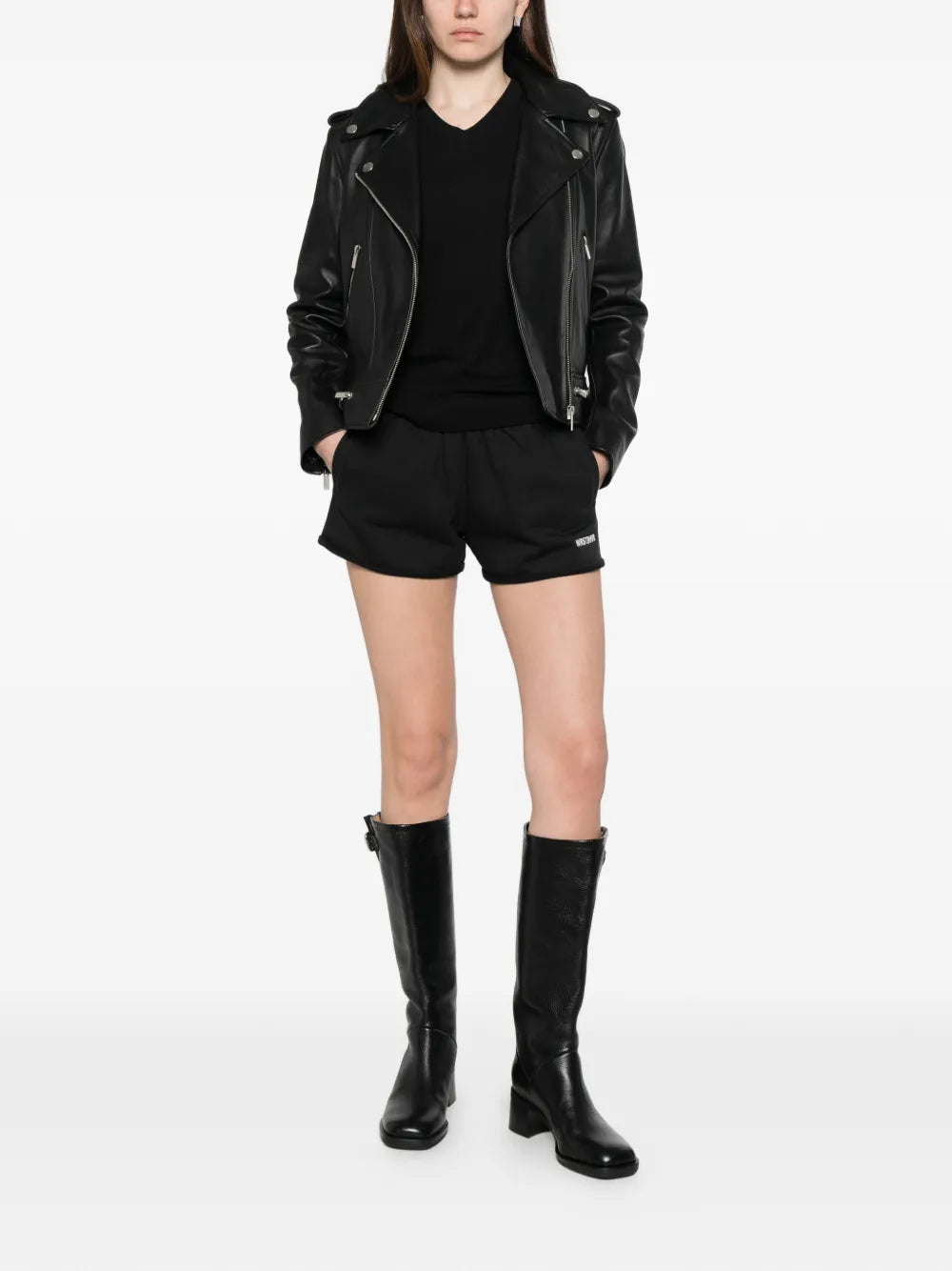 Shorts with Logo Detail