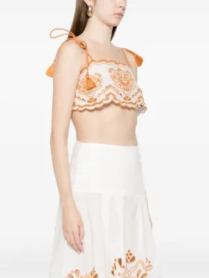 Tropi Top with Tassel Detail
